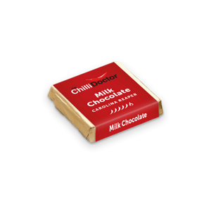 The Chilli Doctor Mléčná čokoláda s chilli Carolina Reaper 5 g