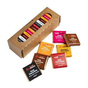The Chilli Doctor - Chilli Chocolate Box 16 × 5 g