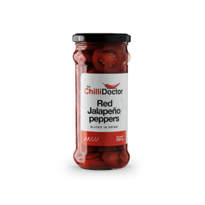 Nakladané Red Jalapeño chilli papričky, krájené 330 g