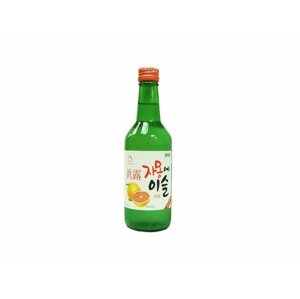 Jinro Chamisul Soju korejská vodka sodžu s příchutí grapefruitu 13% 350ml