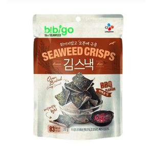 Bibigo rýžové chipsy z mořských řas barbecue BBQ 20 g