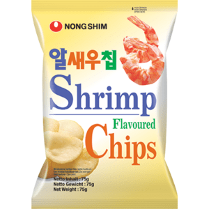 Nong Shim NongShim krevetové chipsy 75g bílé