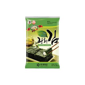 Kwangcheon Pražená mořská řasa s olivovým olejem a zeleným čajem 25g