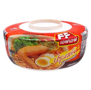 FF Instantní nudlová polévka v mísce s příchutí kuřecí Oriental 65g
