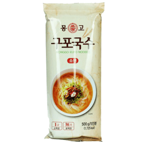 Mong-Go Kuksu Korejské pšeničné nudle Kalkuksu 500g