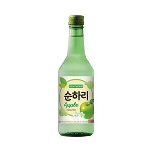 Jinro Chamisul Soju korejská vodka sodžu s příchutí jablka 12% 360ml