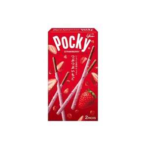 Glico Pocky japonské tyčinky Tsubu Strawberry 55g