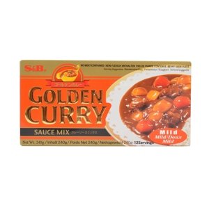 S&B Golden Curry Mild japonské jemné kari 220g