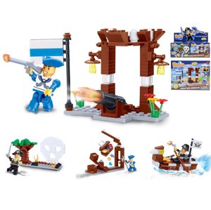 Stavebnice BuildMeUp - Pirates bricks 101 dílků