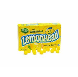 Lemonhead bonbonky s příchutí citronu 142 g