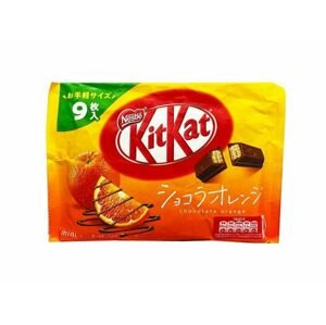 Kit Kat mini tyčinky s příchutí pomeranče v čokoládové polevě 99 g