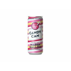 Candy Can Marshmallow sycená limonáda bez cukru s příchutí marshmallows 330 ml