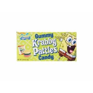 Spongebob Squarepants Krabby Patties Gummy Candy 72 g