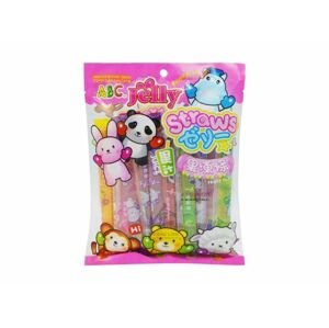 ABC Animal Friends Jelly Straws Assorted Fruit Flavors 400g