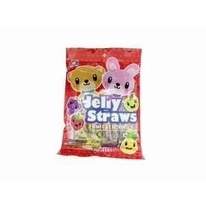 ABC Bunny & Bear Jelly Straws Fruit Flavor Balení 300g