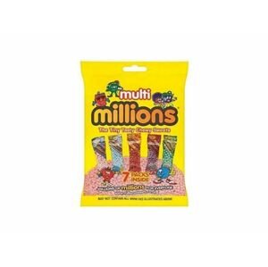 Millions žvýkací bonbonky různých příchutí 7 x 16,4 g