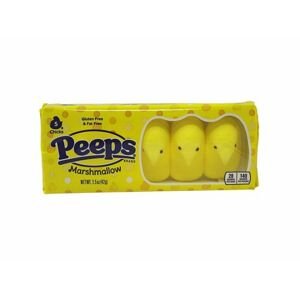 Peeps marshmallows ve tvaru žlutých kuřátek 42 g USA