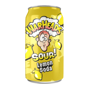 Warheads Sour Lemon Soda 355 ml