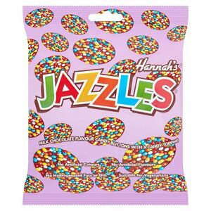 Hannah's Jazzles knoflíčky z mléčné čokolády s cukrovými posypkami 200 g