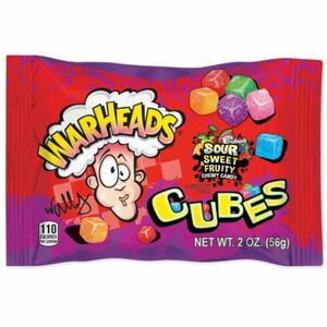 Warheads Cubes kyselé žvýkací kostičky 56 g
