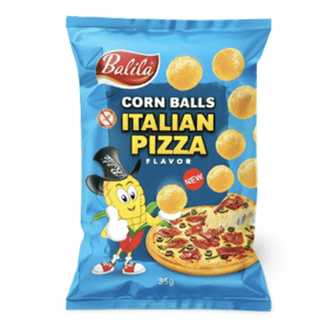 BALILA kukuřičné křupky – pizza 35g