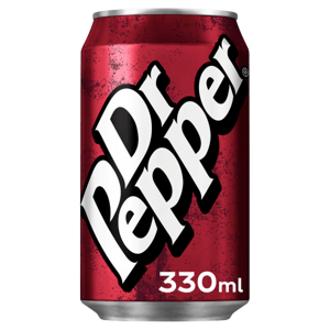 Dr Pepper sycená limonáda s příchutí koly 330 ml PM