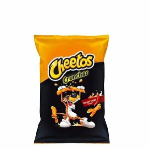Cheerios Cheetos Crunchos kukuřičné křupky s příchutí sladkého chilli 165 g