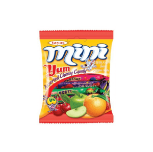 Mini Yum - Ovocné karamelky 170g