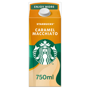 Starbucks ledová káva s příchutí karamelového Macchiata 750 ml