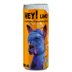 HEY! LIMO pomeranč 250 ml