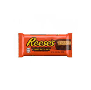 REESE'S 2 PEANUT BUTTER CUPS 42G