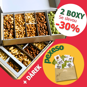 2 Boxy se slevou + DÁREK Tripexeso po stopách zvěře!