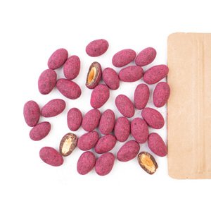 Malinové mandle 300 g