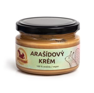 Arašídový krém 100% arašídy/vegan 220  g