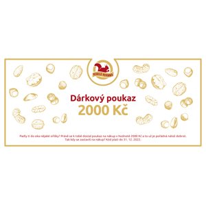 Dárkový poukaz Veselé Veverky 2 000 Kč